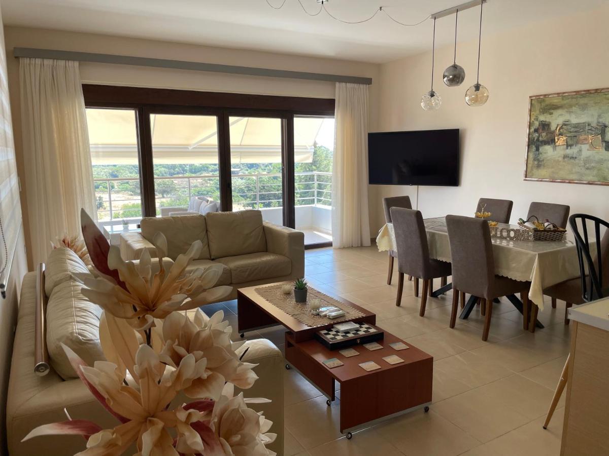 Appartement Luxury Rhodian Panorama à Ixia  Extérieur photo